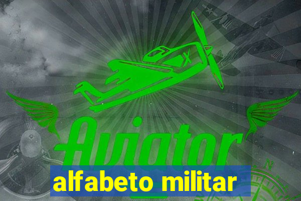 alfabeto militar